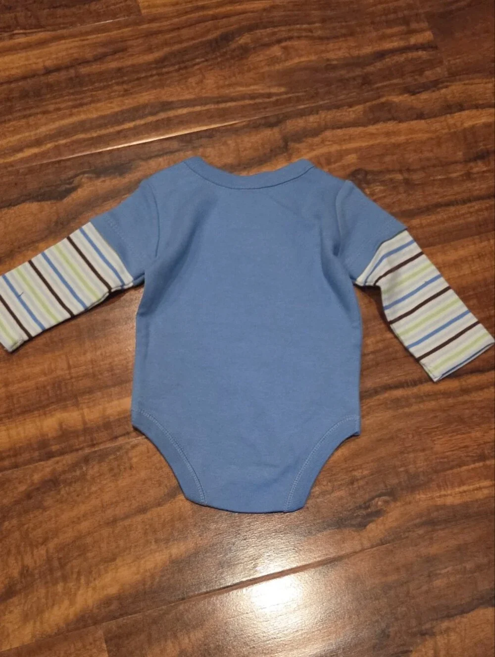 Gymboree NWT Newborn Blue Striped Airplane Bodyuit, Pants and Bib Set
